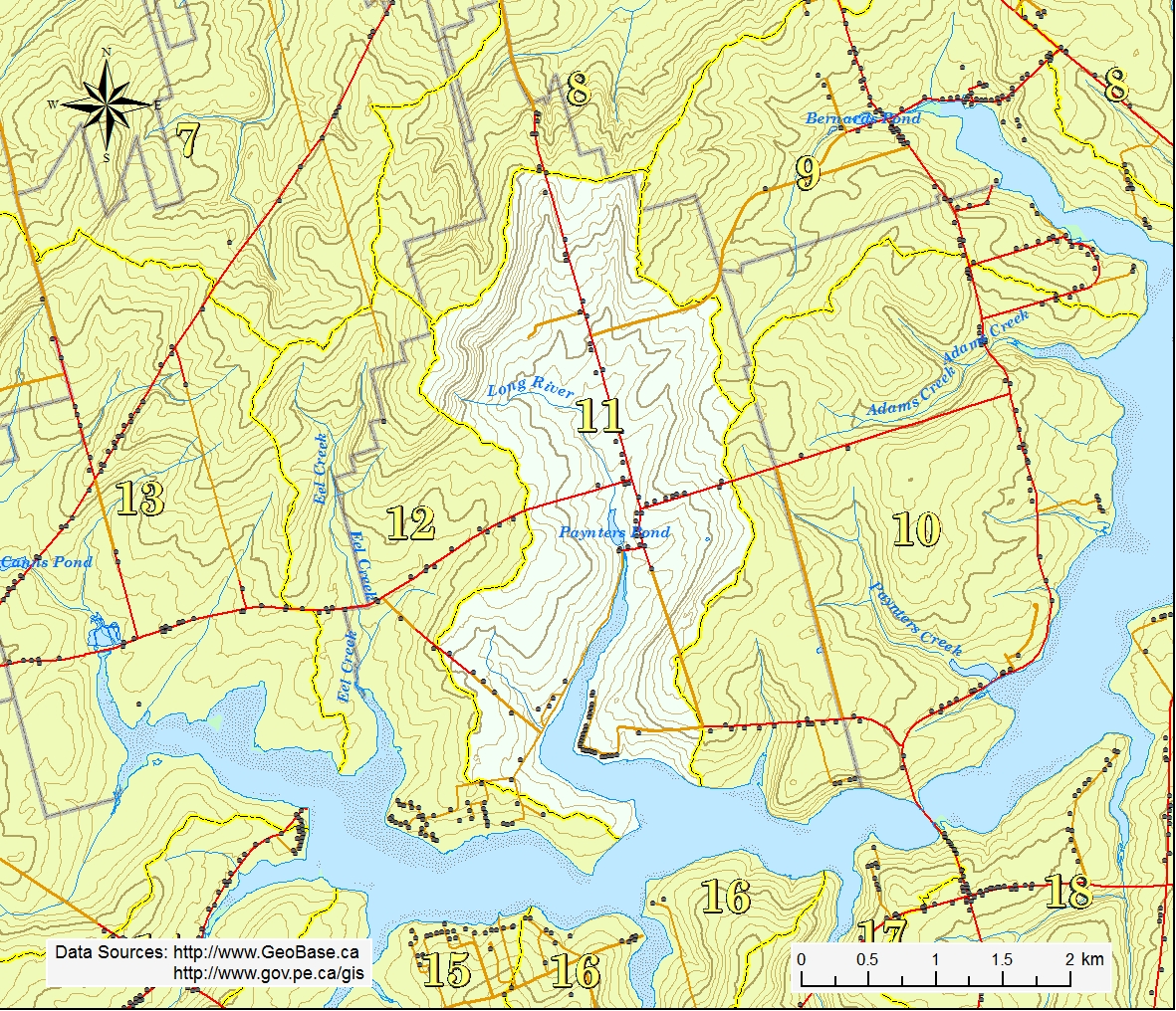 Long River – Kensington North Watersheds